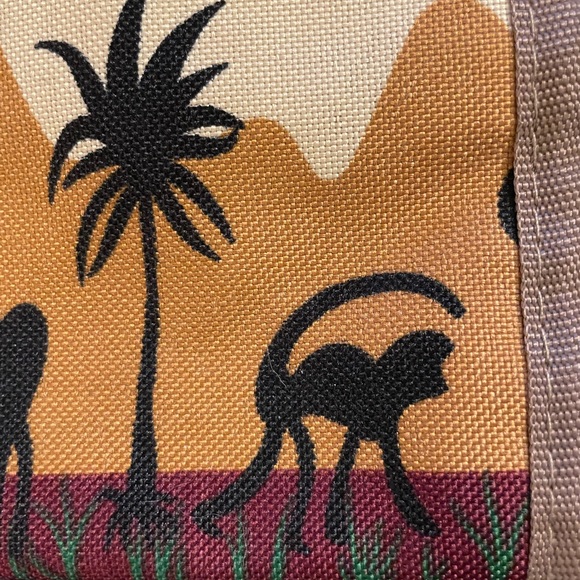 Safari Animal Print Tote New No Tags beautiful - Picture 4 of 11